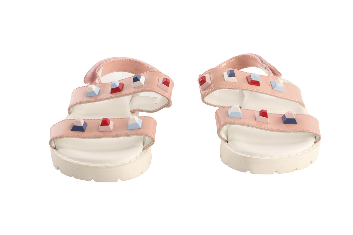 FENDI PINK KIDS GIRLS SANDALS EU 25 UK 7 US 10