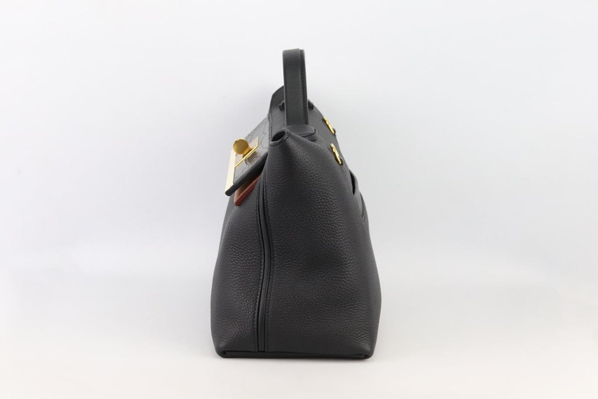 HERMÈS 2020 24/24 29CM TOGO LEATHER, ALLIGATOR AND SWIFT LEATHER BAG