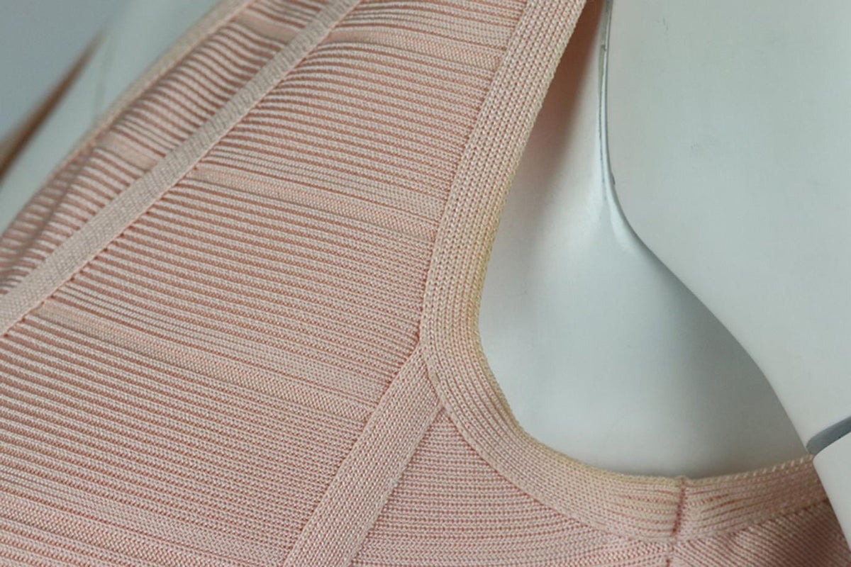 HERVE LEGER BANDAGE MINI DRESS SMALL