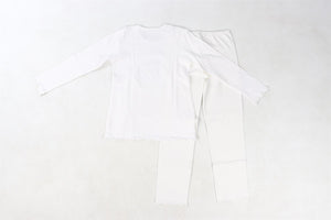 LA PERLA WHITE KIDS GIRLS PYJAMA SET 12 YEARS