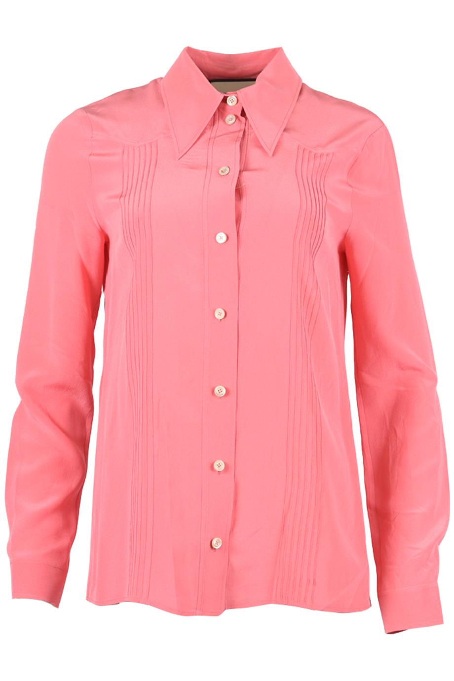 GUCCI SILK SHIRT IT 42 UK 10