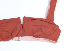 KYA SWIM BROWN BIKINI MEDIUM-LARGE