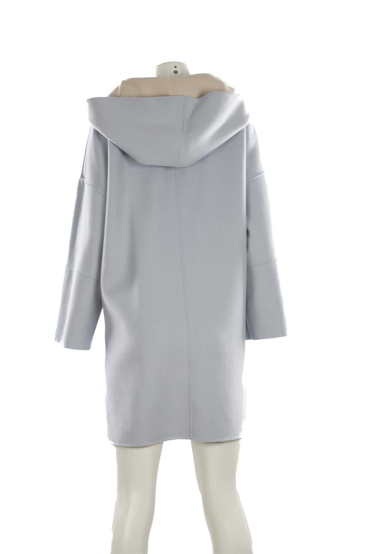 WEEKEND MAX MARA BLUE WOOL COAT UK 8