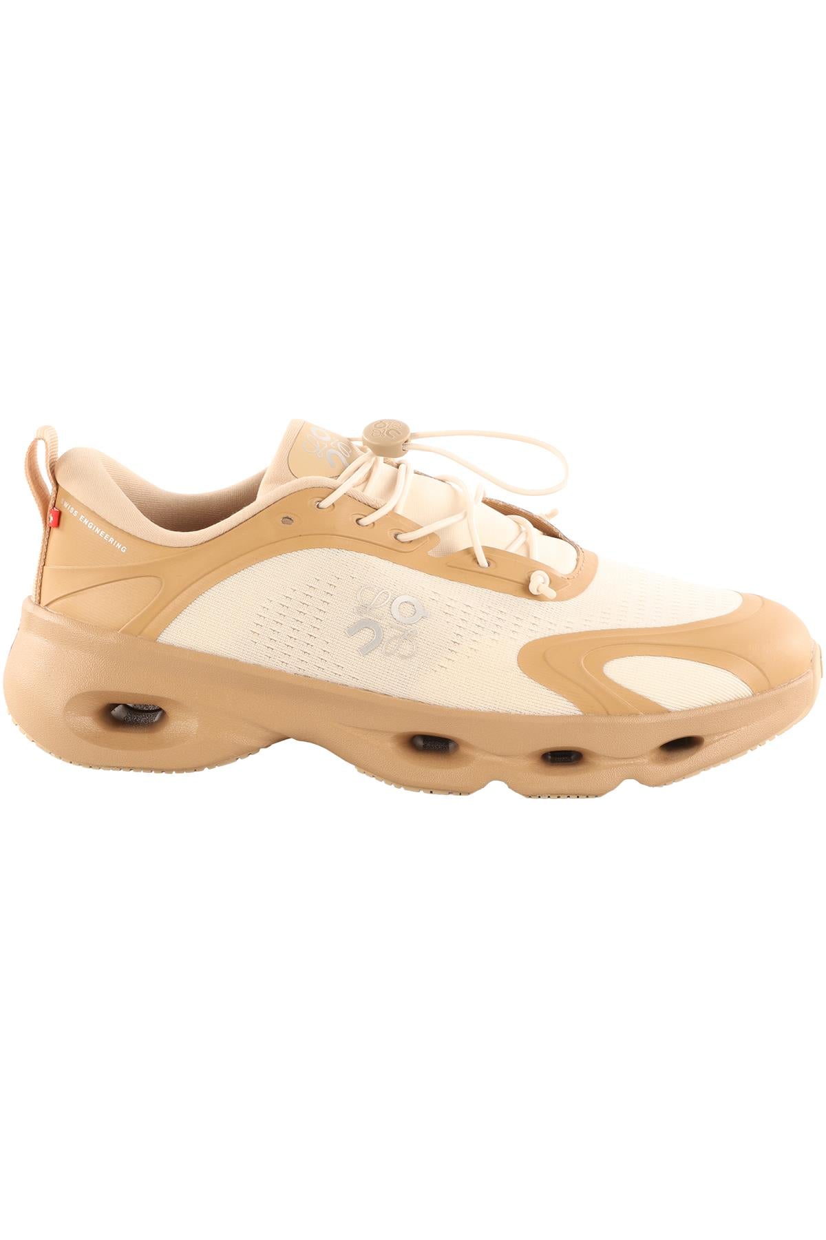 LOEWE + ON BEIGE CLOUD MESH SNEAKERS EU 39 UK 6 US 8