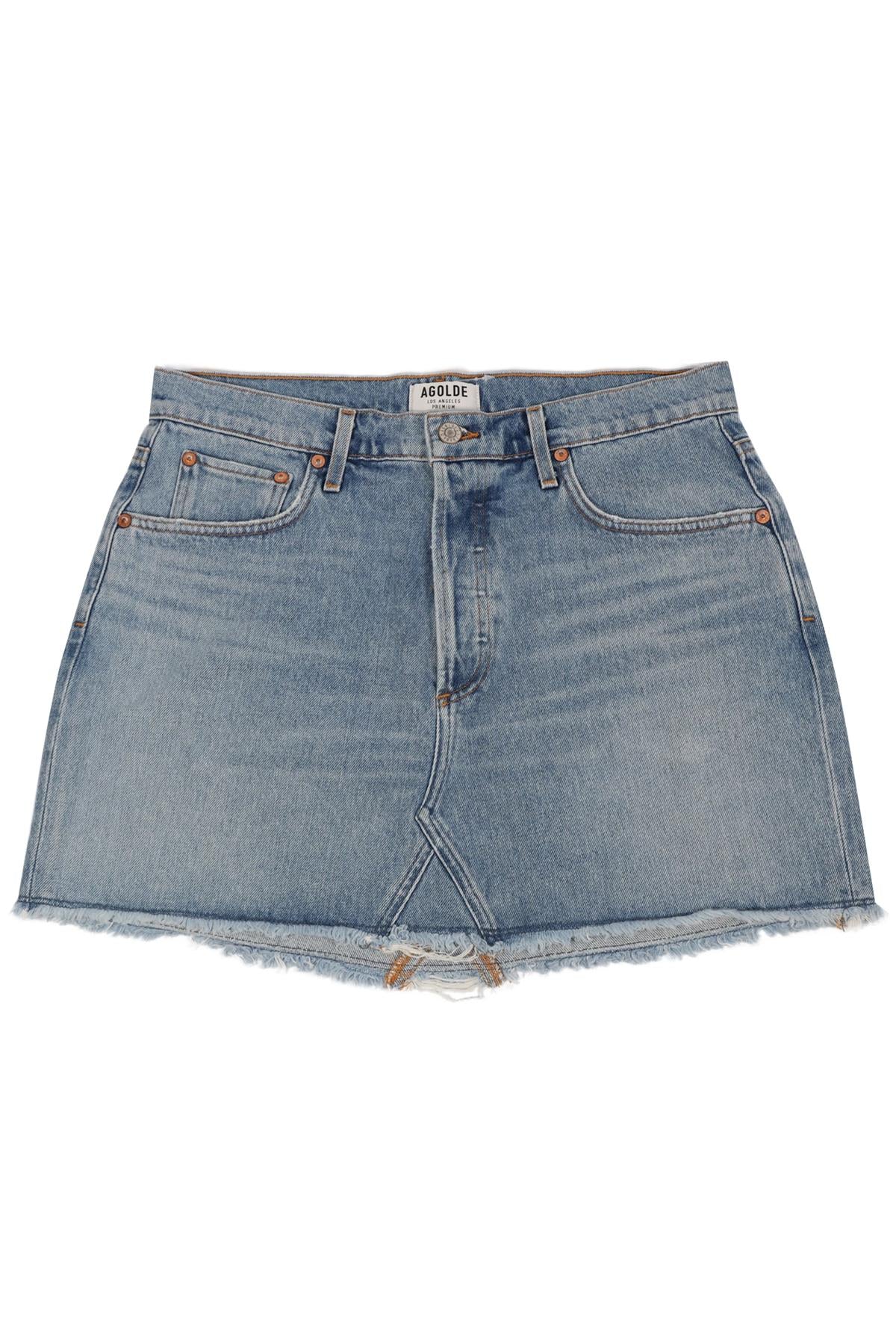 AGOLDE DENIM MINI SKIRT W31 UK 12-14