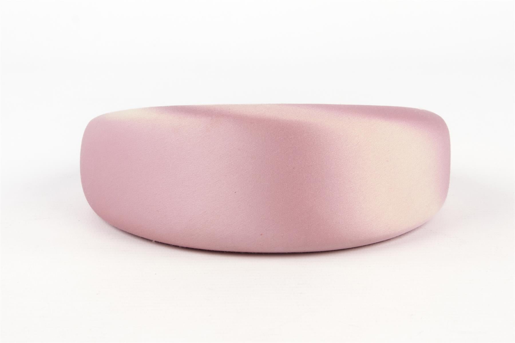 PRADA PINK SATIN HEADBAND