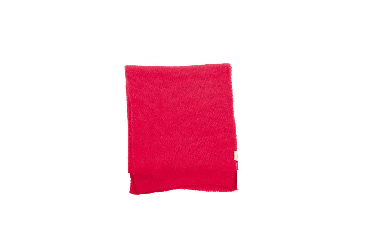 AMERICAN VINTAGE RED KNIT SCARF