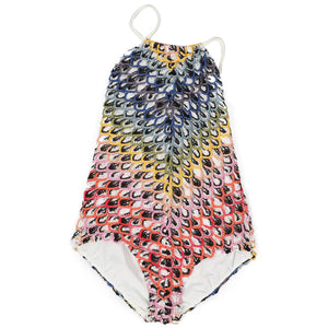 MISSONI MULTICOLOURED KIDS GIRLS CROCHET SWIMSUIT 6-7 YEARS