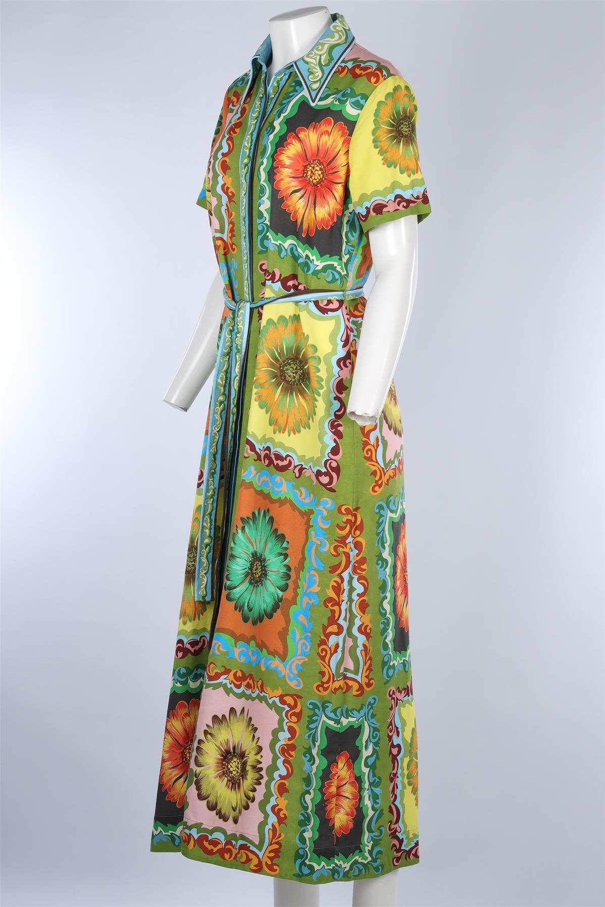 ALEMAIS MULTI TENCEL MAXI DRESS AU 12 UK 12