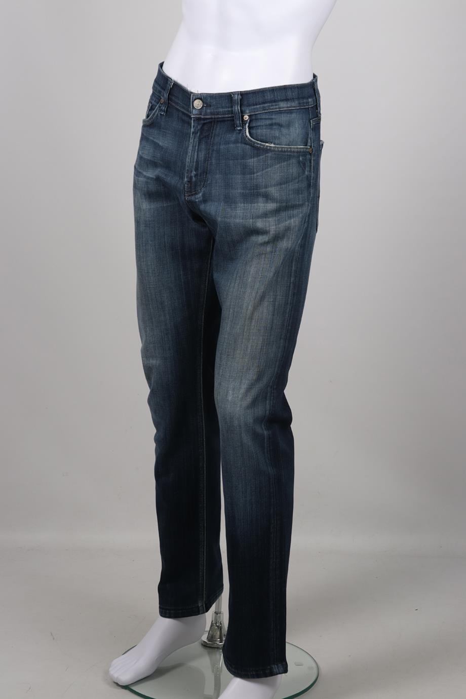 7 FOR ALL MANKIND MEN'S STRAIGHT LEG JEANS UK/US WAIST 34