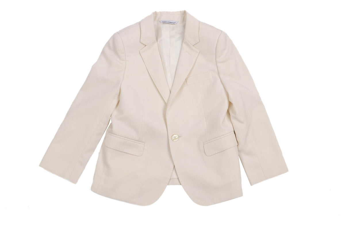 DOLCE & GABBANA CREAM KIDS BOYS 3 PIECE SUIT 4 YEARS