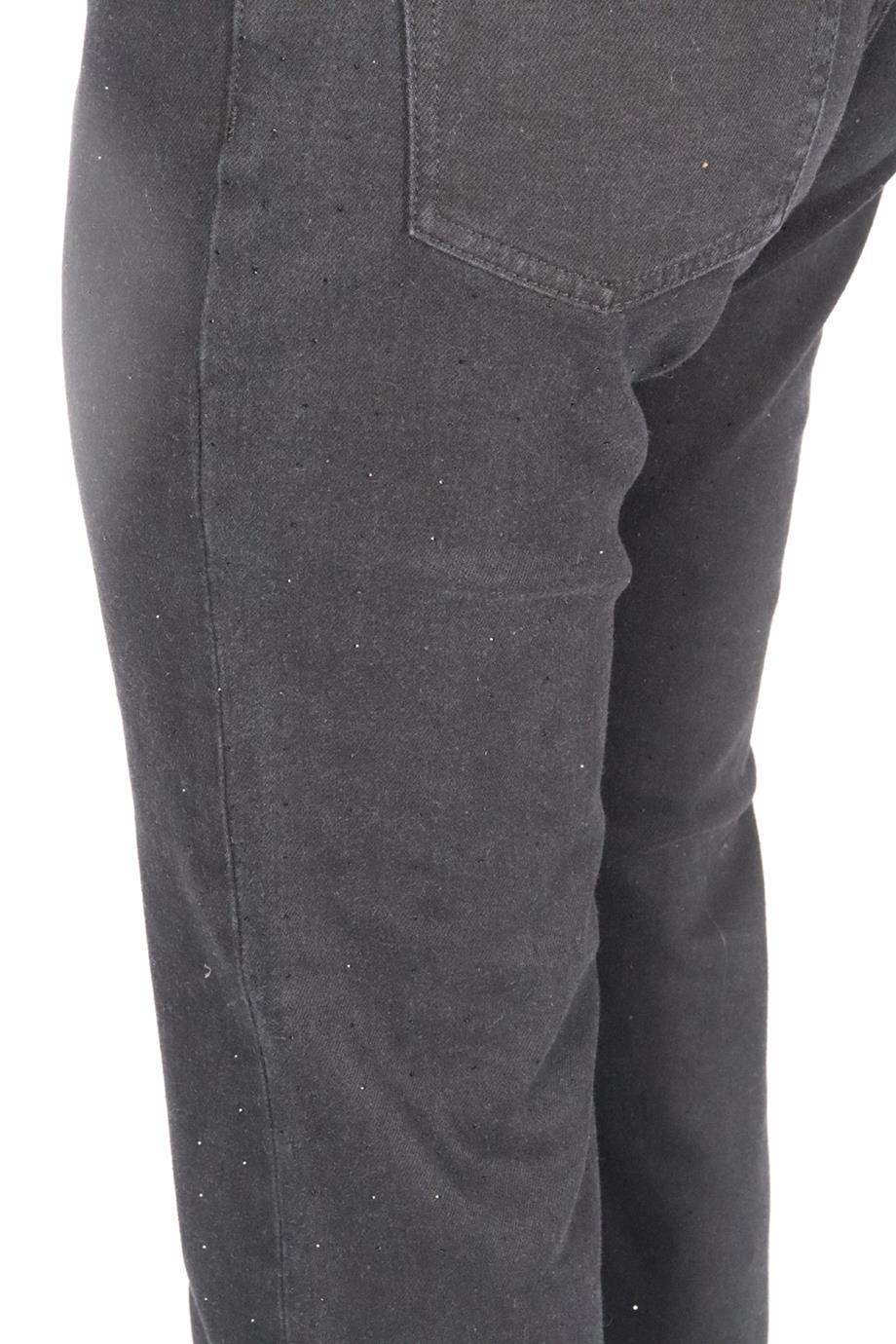 7 FOR ALL MANKIND EMBELLISHED HIGH RISE STRAIGHT LEG JEANS W27 UK 8-10