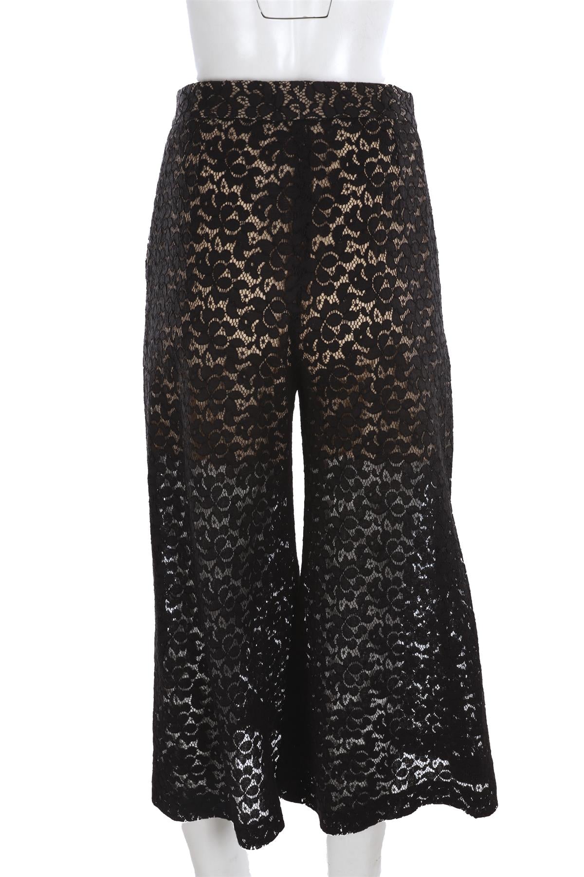 STELLA MCCARTNEY BLACK LACE CULOTTES IT 38 UK 6