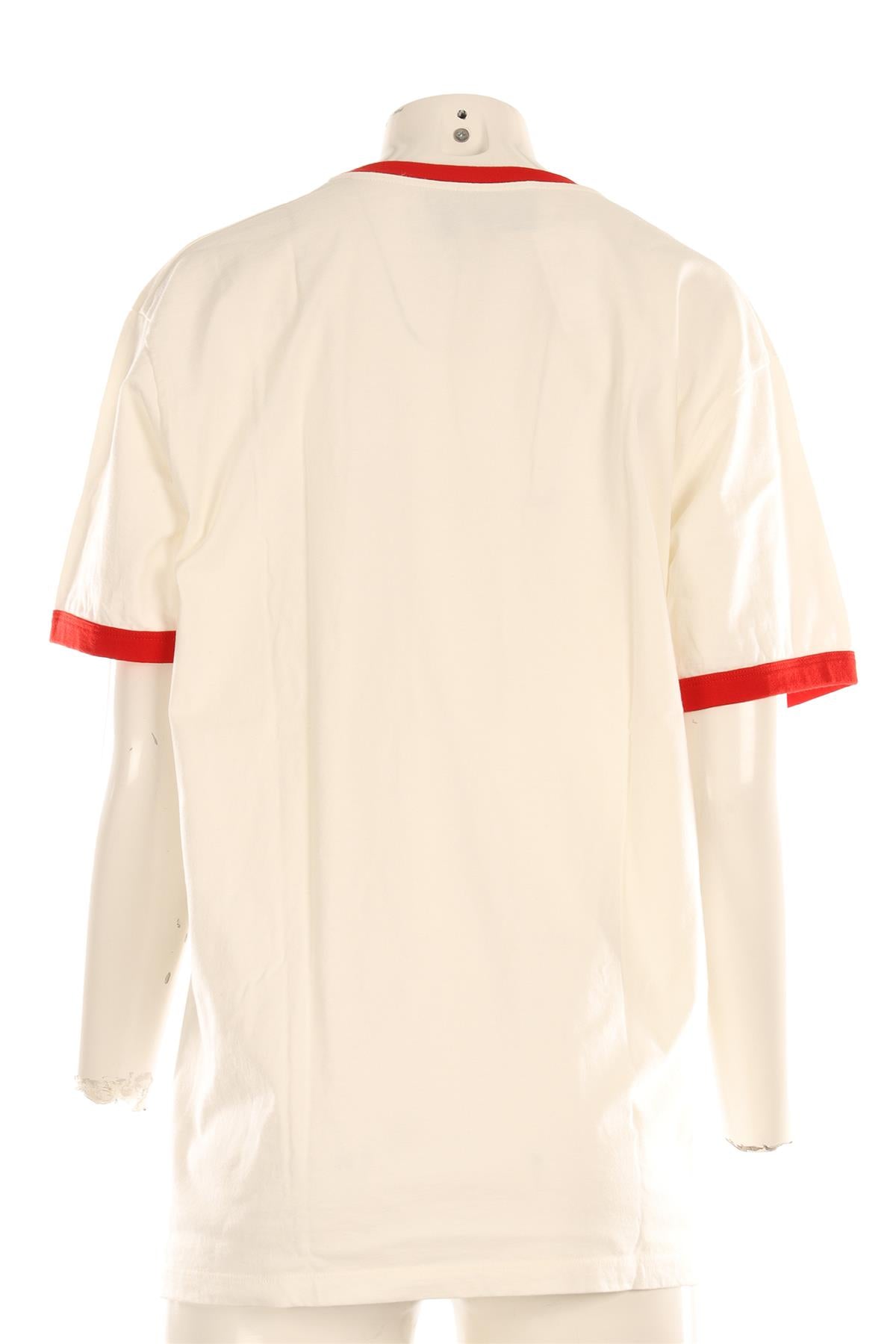 GUCCI + ADIDAS WHITE COTTON T-SHIRT LARGE