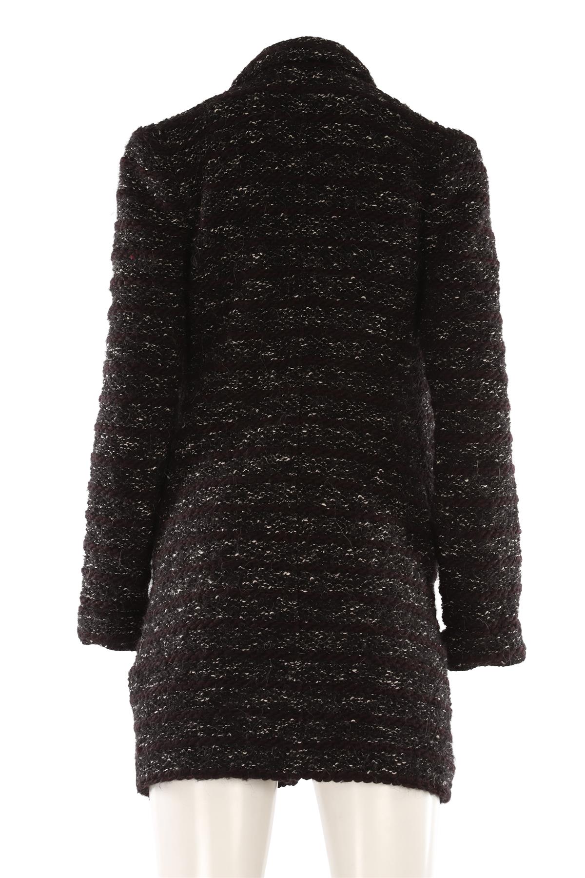 BLACK WOOL COAT