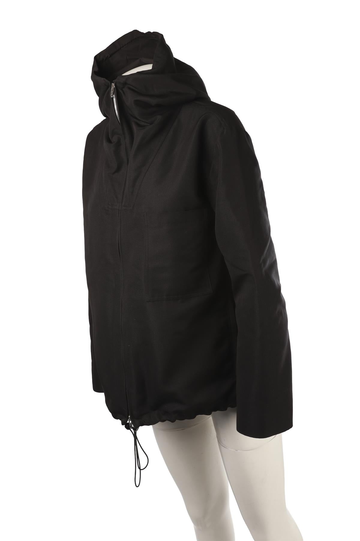 BLACK SILK JACKET
