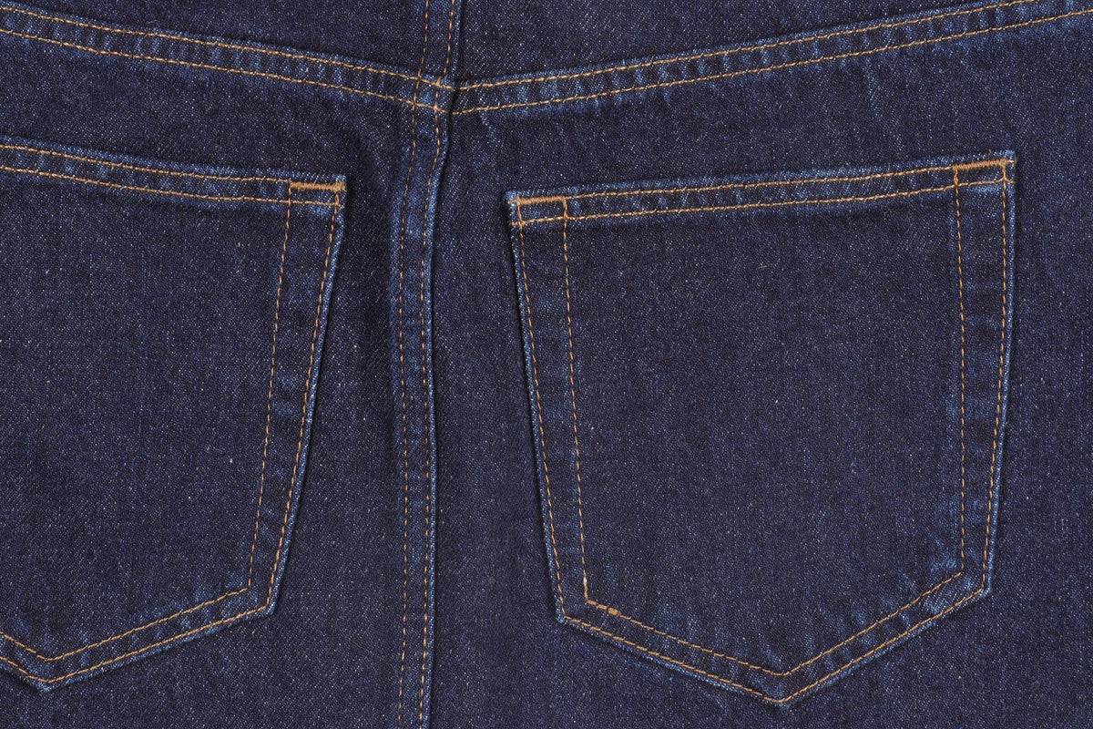REFORMATION BLUE DEMIN MINI SKIRT W25 UK 6-8