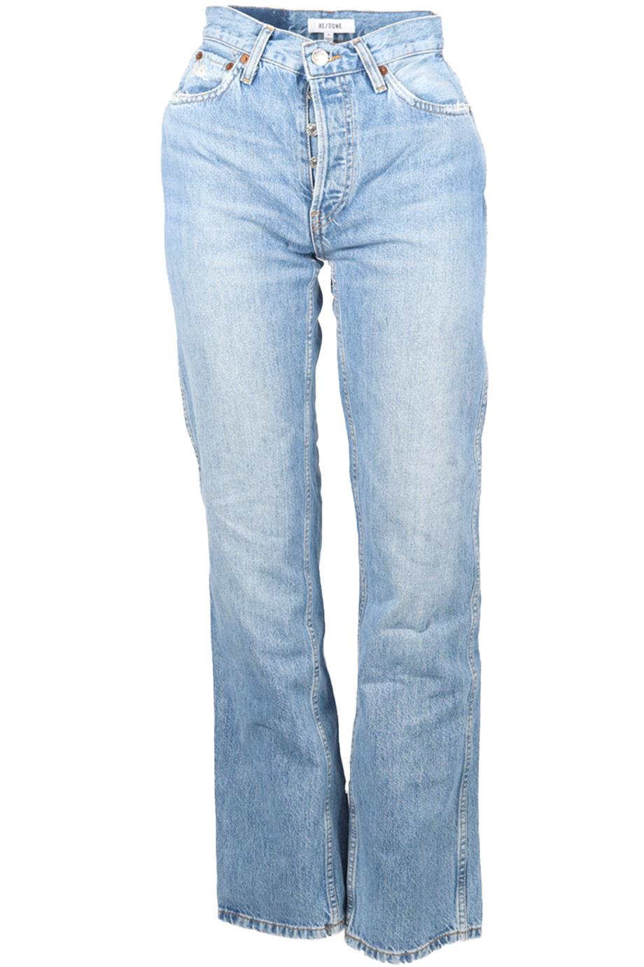 RE/DONE HIGH RISE STRAIGHT LEG JEANS W25 UK 6-8