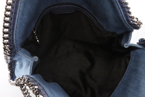 STELLA MCCARTNEY BLUE FALABELLA DENIM SHOULDER BAG