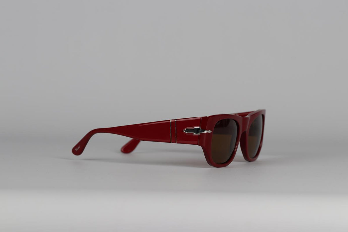 PERSOL SQUARE FRAME ACETATE SUNGLASSES