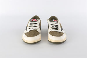 NIKE + TRAVIS SCOTT AIR JORDAN REVERSE MEDIUM OLIVE SNEAKERS EU 37 UK 4 US 6.5