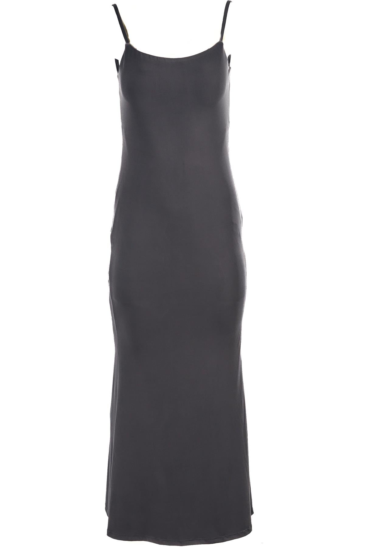 REFORMATION GREY JERSEY MAXI DRESS