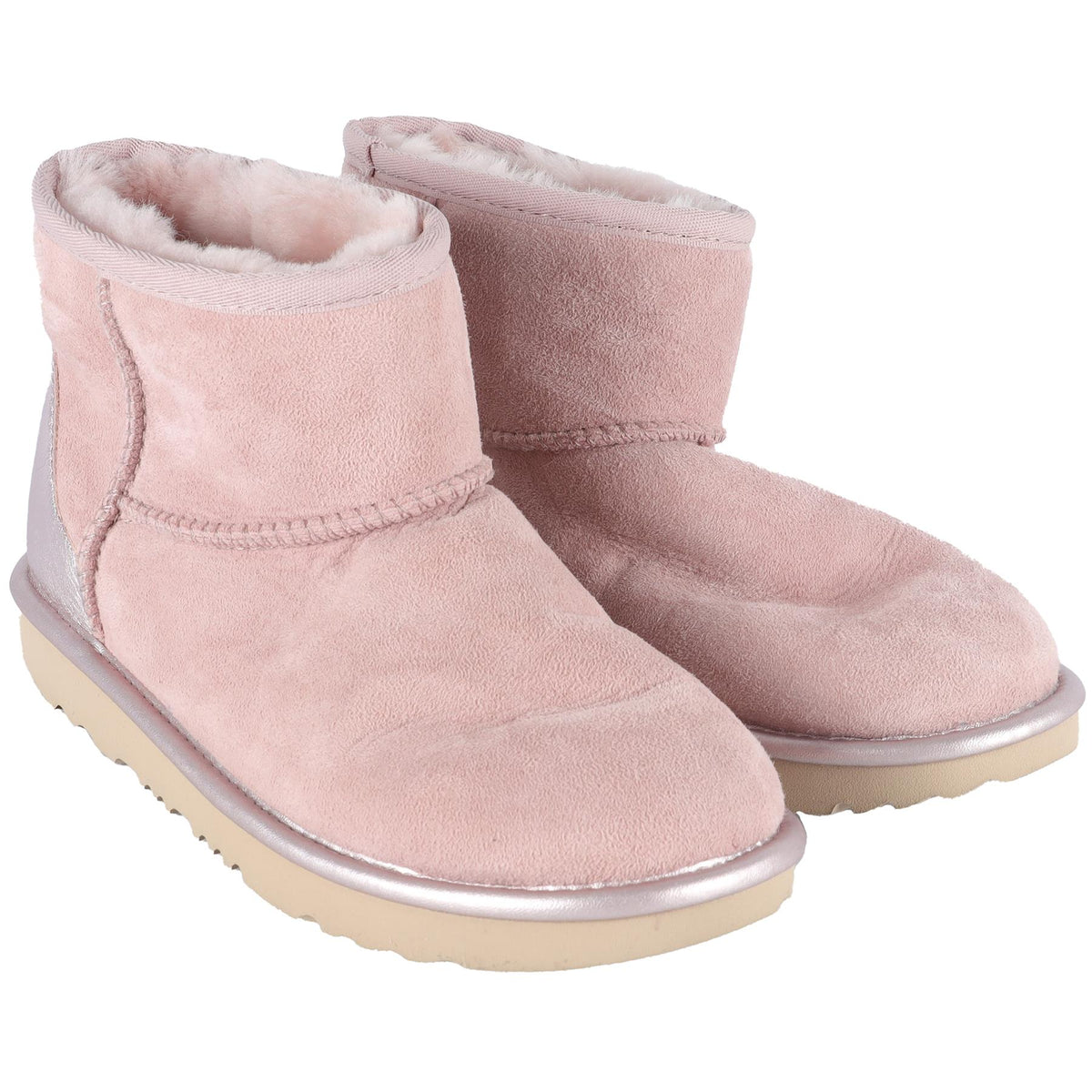 UGG AUSTRALIA PINK KIDS GIRLS SUEDE BOOTS EU 35 UK 2 US 3
