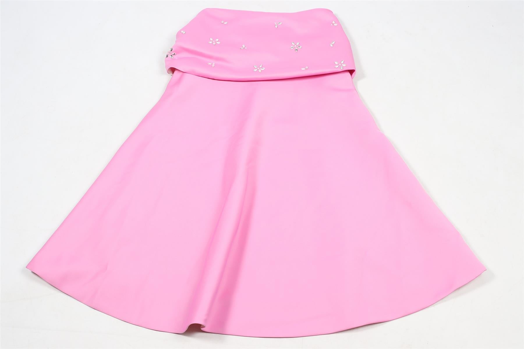 LANVIN PINK KIDS GIRLS SATIN DRESS 12 YEARS