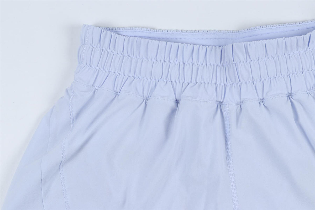 LULULEMON PALE BLUE SHORTS US 8 UK 12