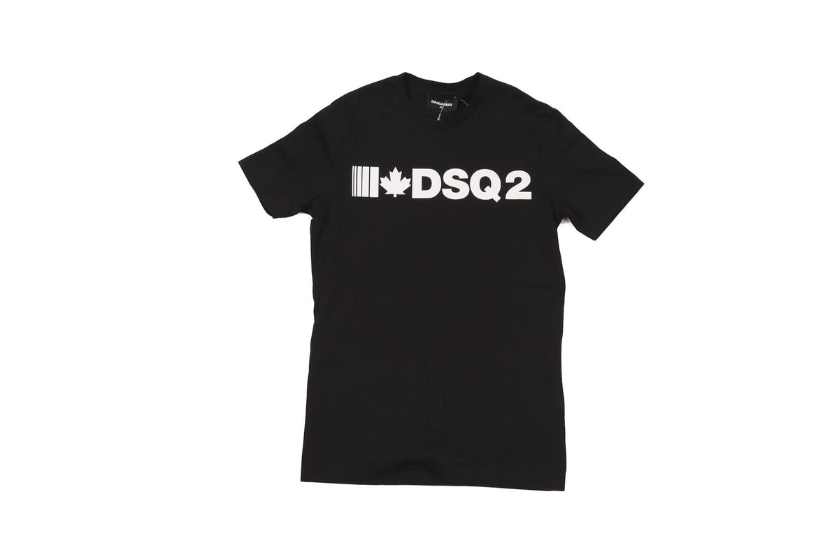 D SQUARED BLACK KIDS BOYS T-SHIRT 12 YEARS