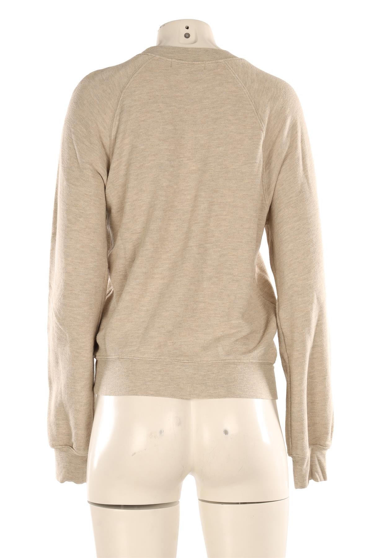 ETERNE BEIGE COTTON SWEATSHIRT LARGE