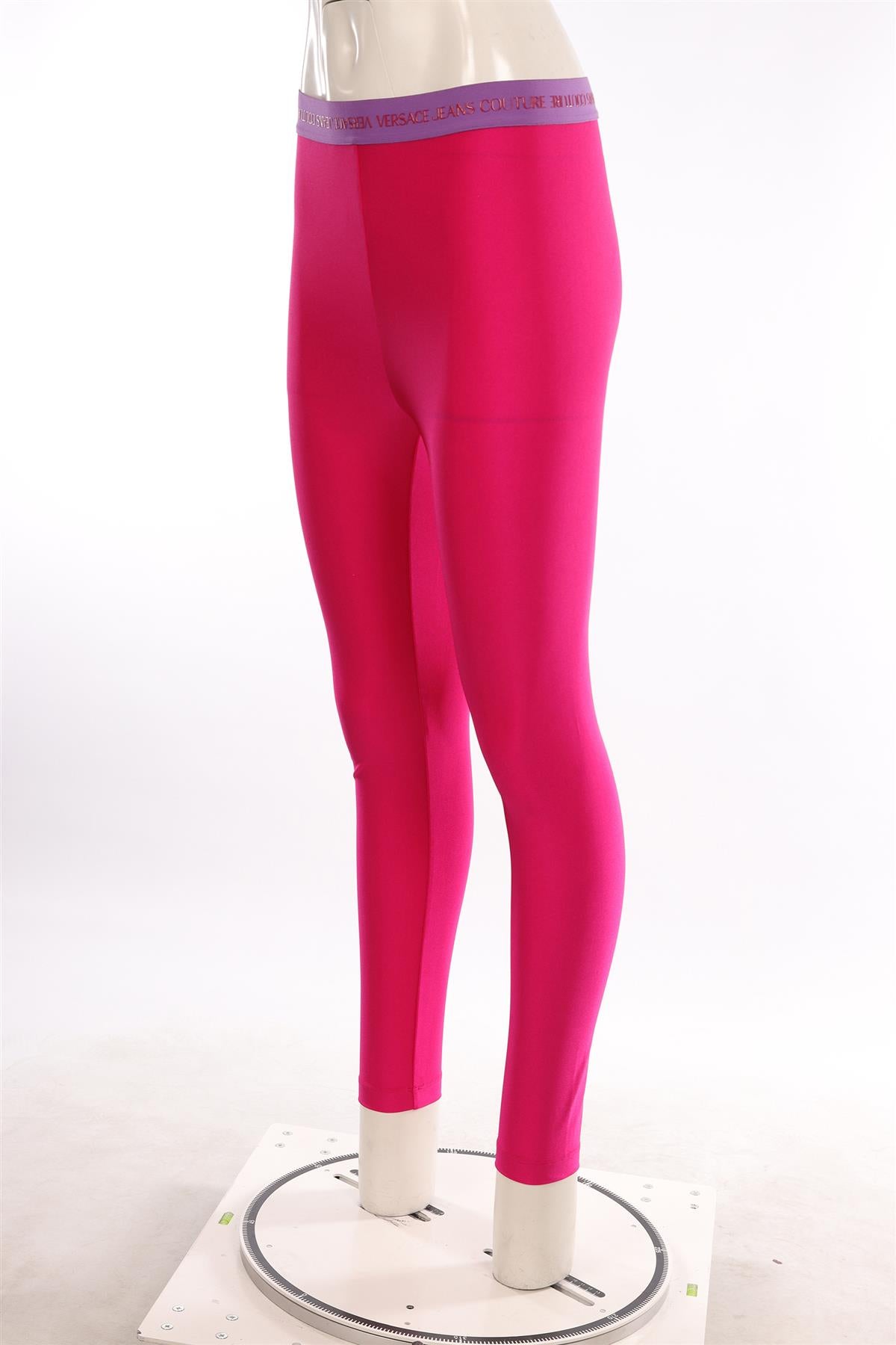VERSACE JEANS COUTURE PINK LEGGINGS IT 42 UK 10