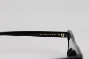 KAREN WALKER RECTANGLE FRAME ACETATE SUNGLASSES