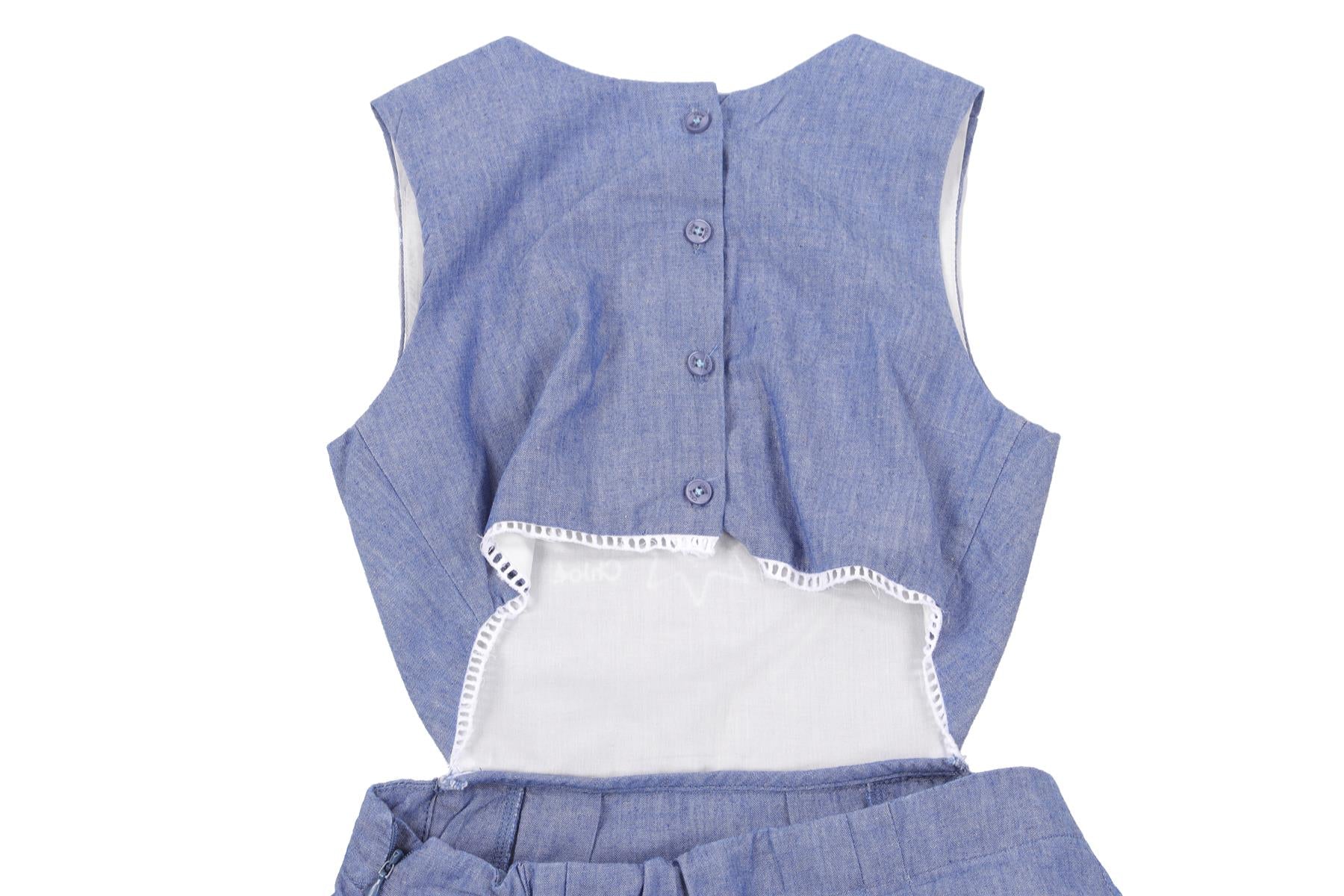 CHLOÉ BLUE KIDS GIRLS DRESS 8 YEARS