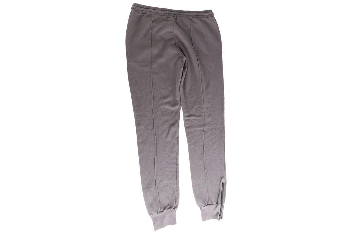 COTTON CITIZEN GREY COTTON TRACK PANTS SMALL