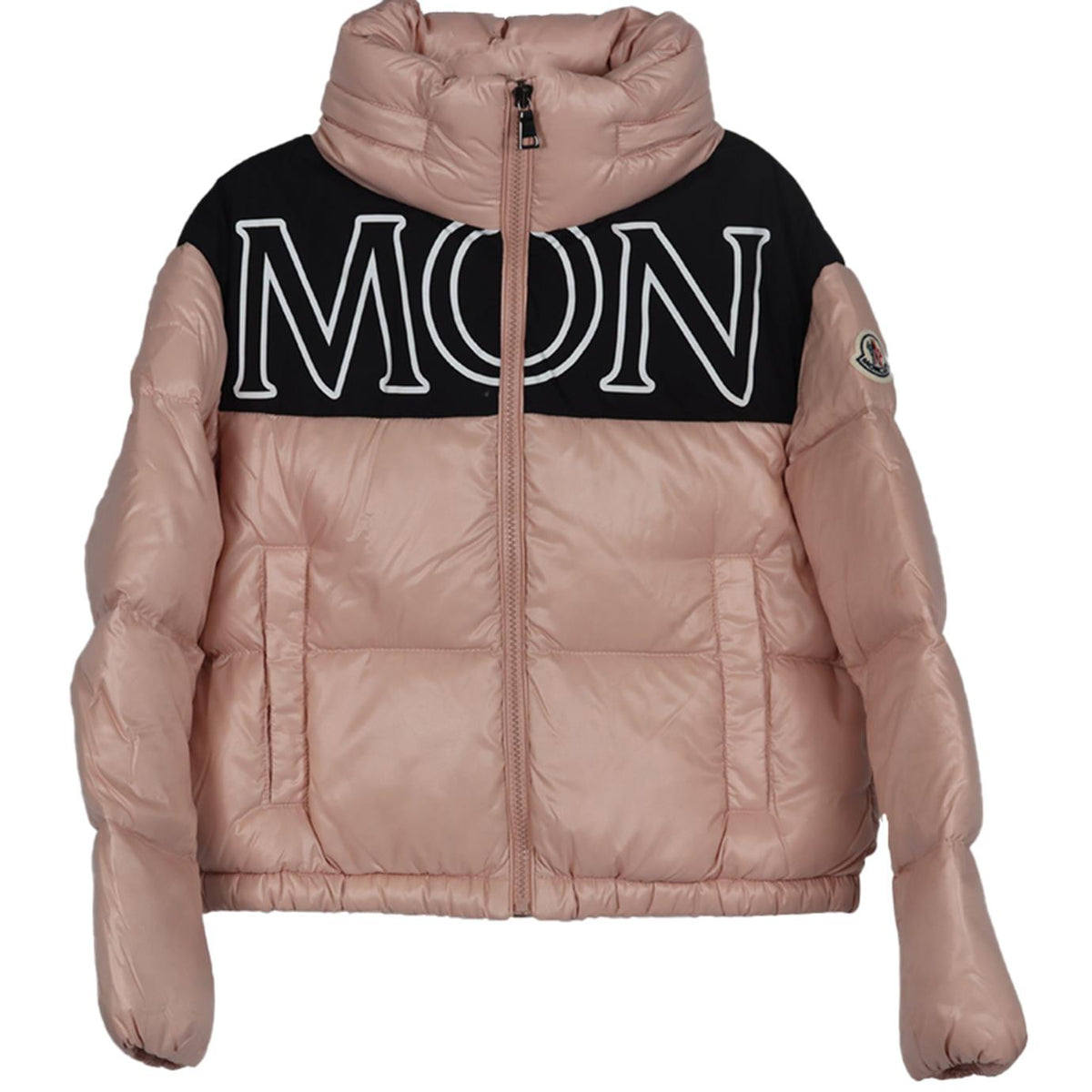 MONCLER KIDS GIRLS QUILTED SHELL DOWN JACKET 10 YEARS