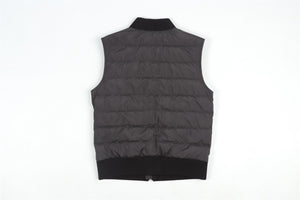 MONCLER BLACK KIDS BOYS PADDED GILET 8 YEARS