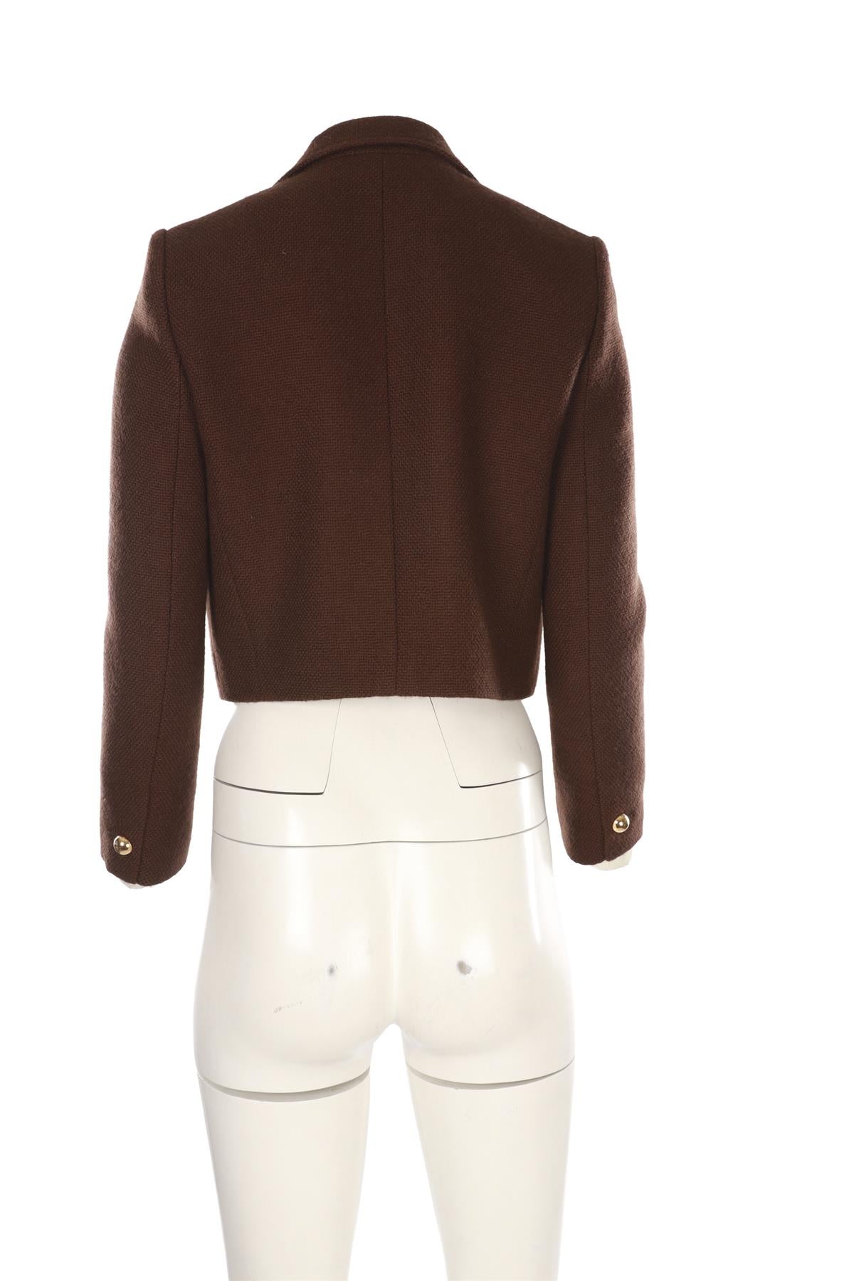 BROWN WOOL JACKET