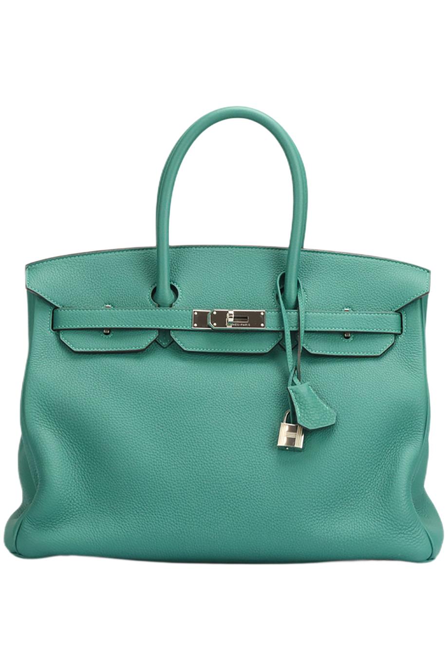HERMÈS 2013 BIRKIN 35CM MAURICE LEATHER BAG