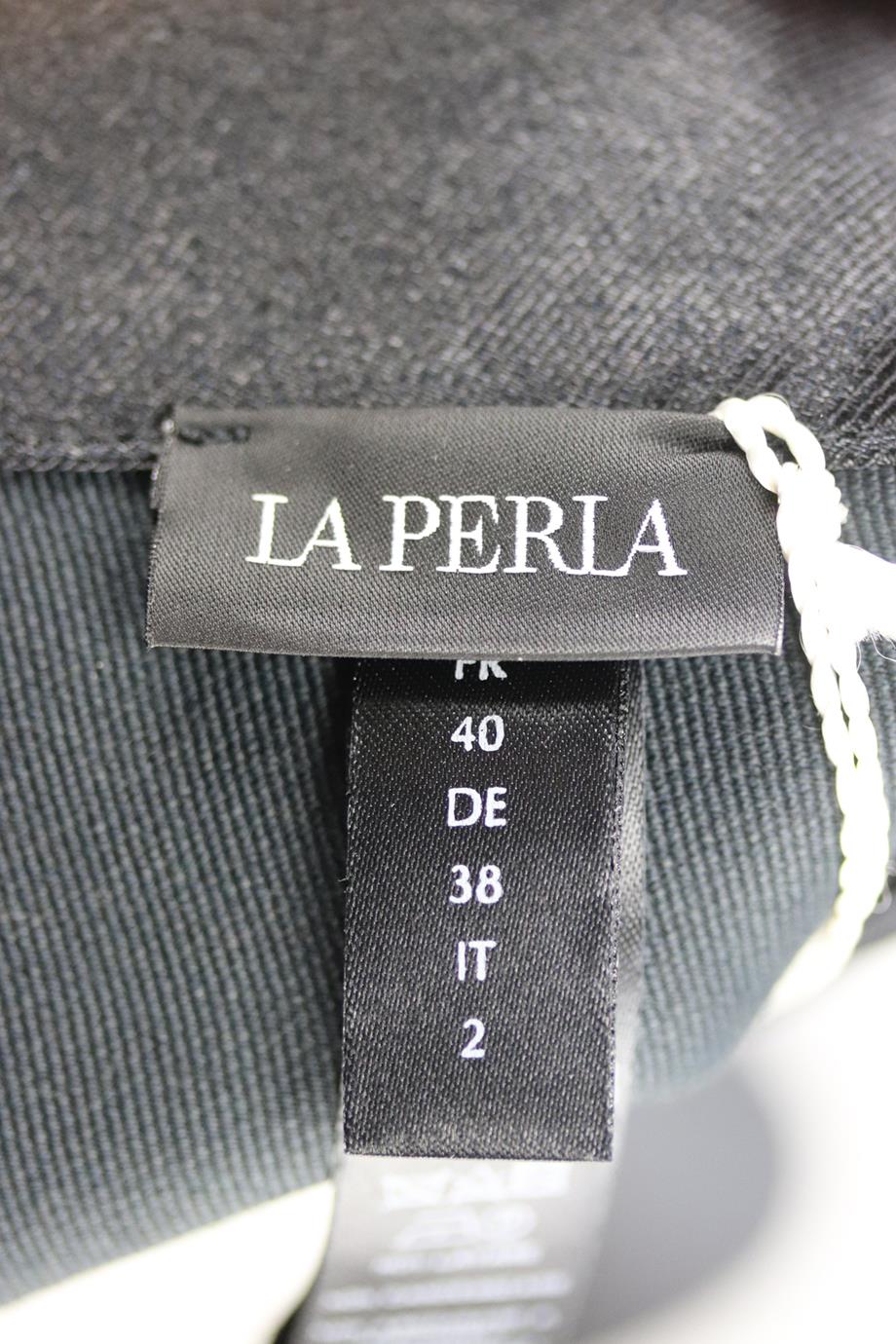LA PERLA LACE PANELED WOOL BLEND SHORTS IT 40 UK 8