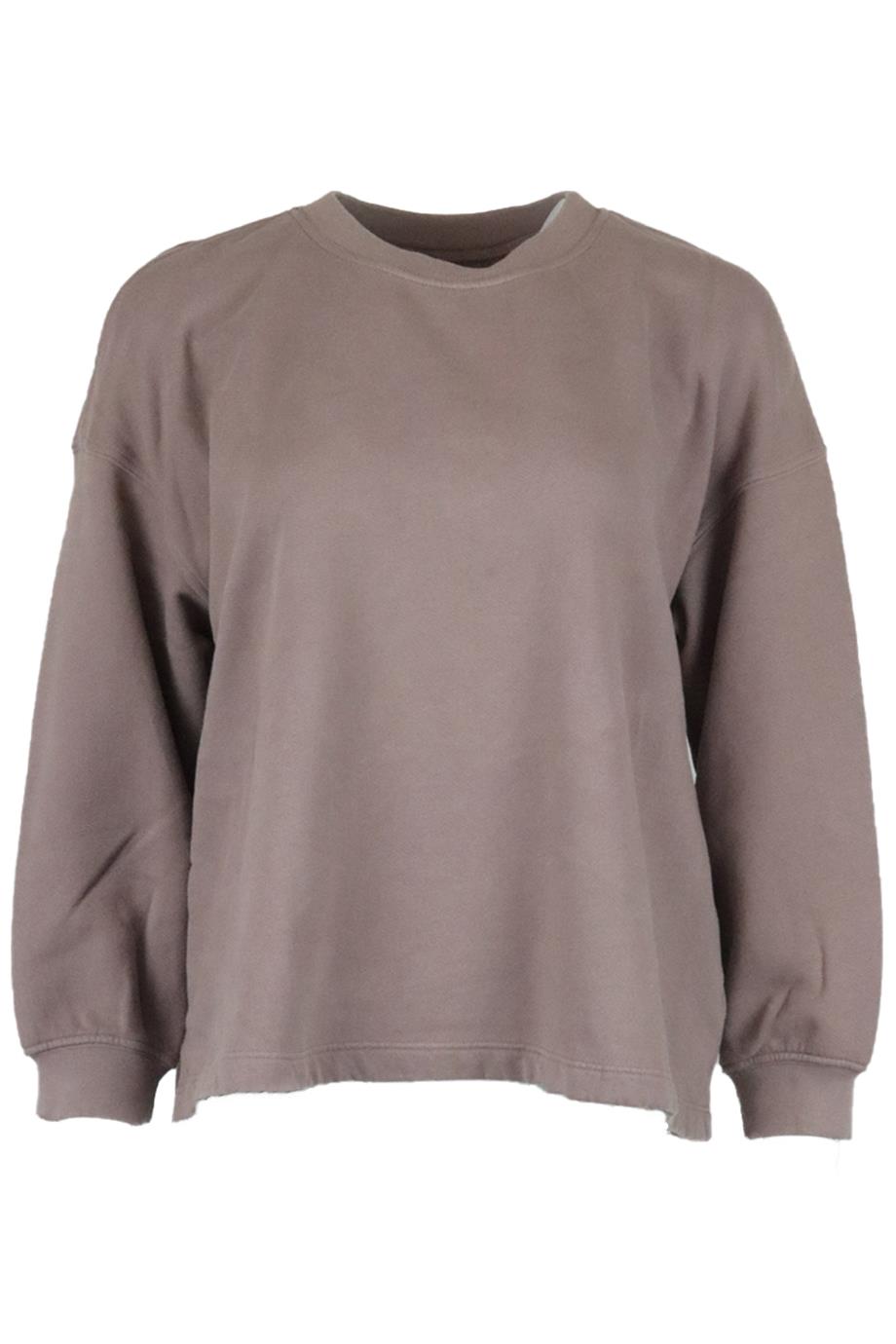 VELVET BY GRAHAM AND SPENCER COTTON JERSEY SWEATSHIRT LARGE