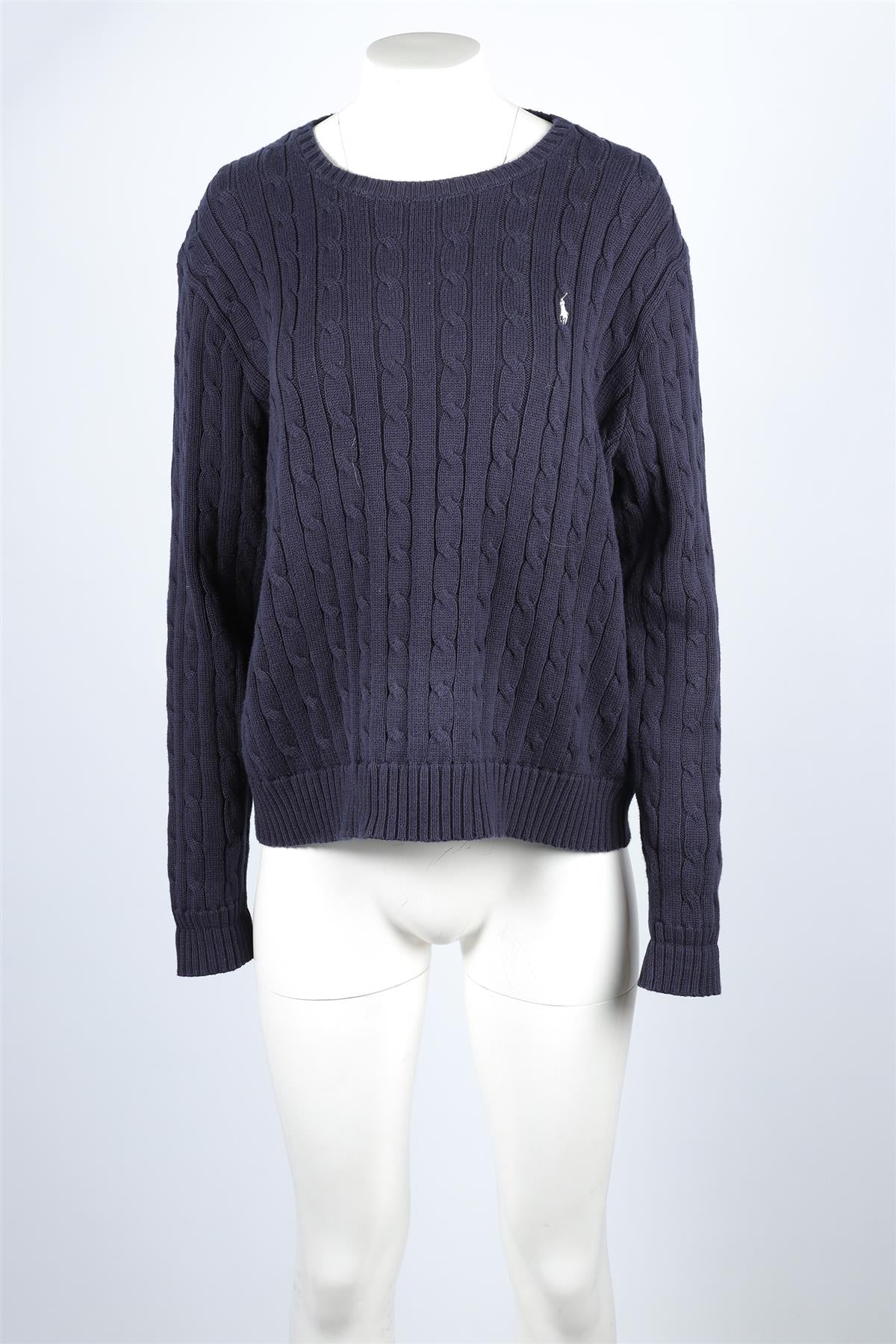 Polo Ralph Lauren Navy Cotton Sweater XXLARGE