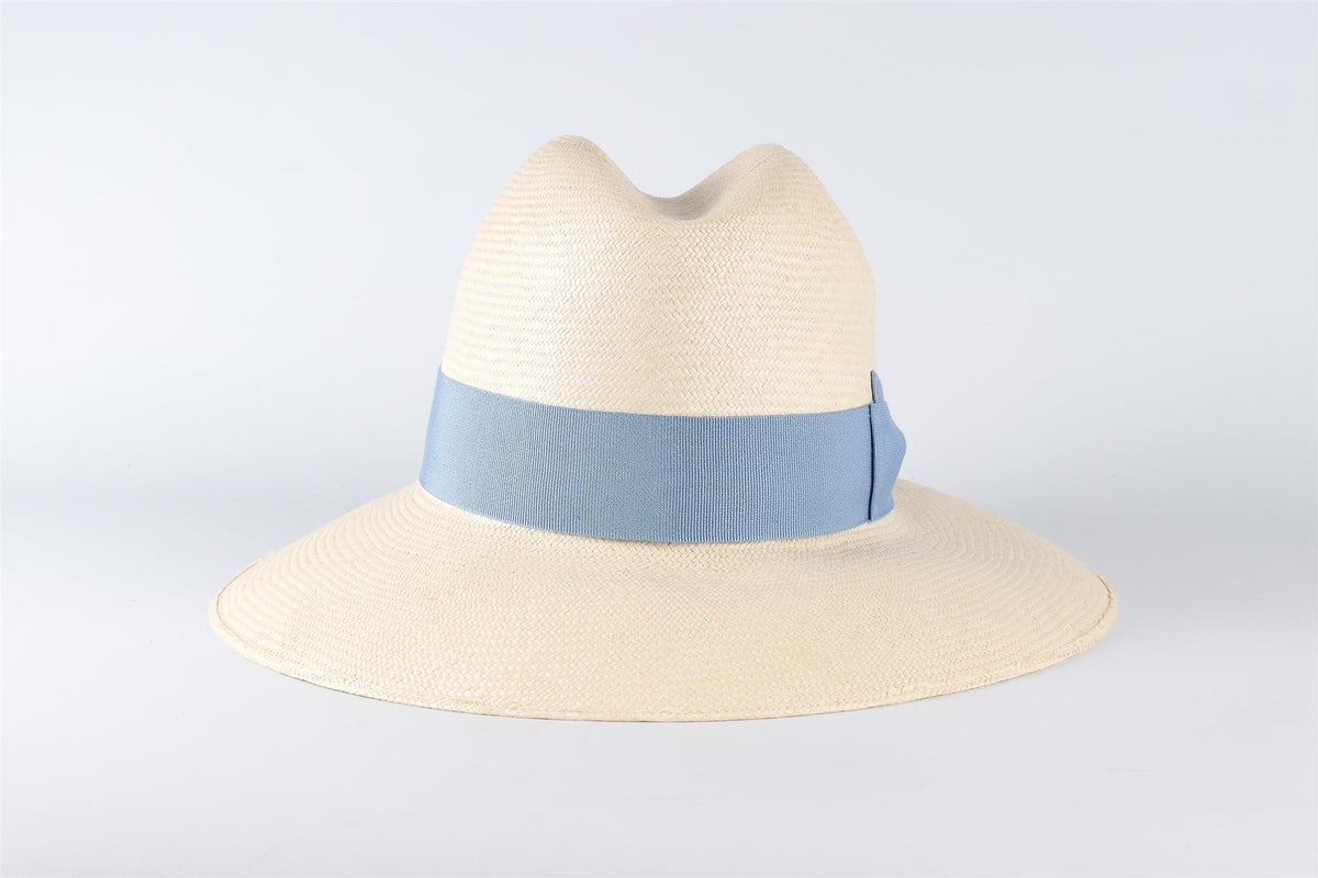 FIORE CAPRI ECRU STRAW HAT MEDIUM