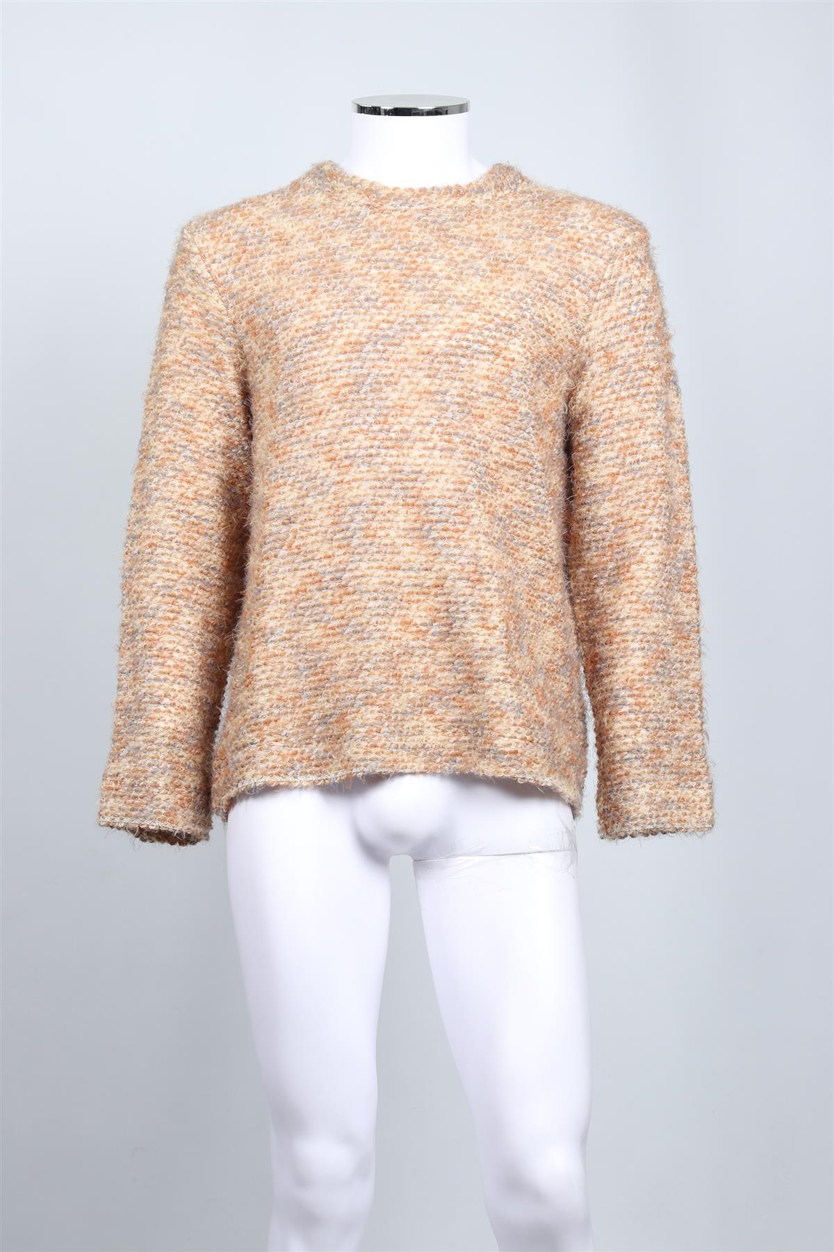 SEFR MEN'S COTTON AND WOOL BLEND SWEATER SMALL