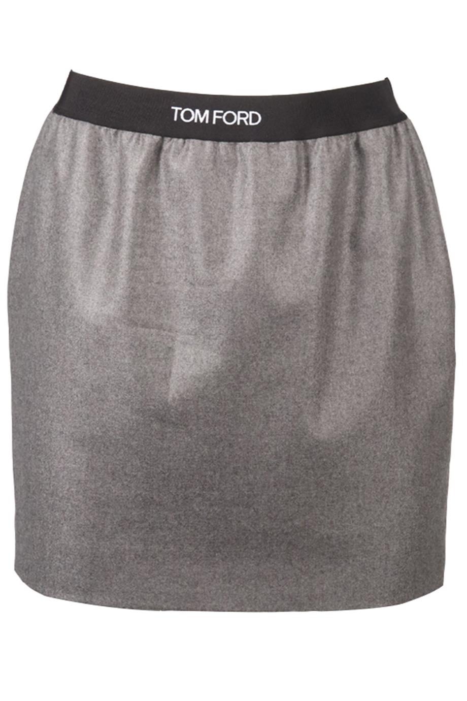 TOM FORD CASHMERE MINI SKIRT IT 40 UK 8