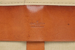 LOUIS VUITTON BROWN 1987 SIRIUS 70 MONOGRAM COATED CANVAS SUITCASE