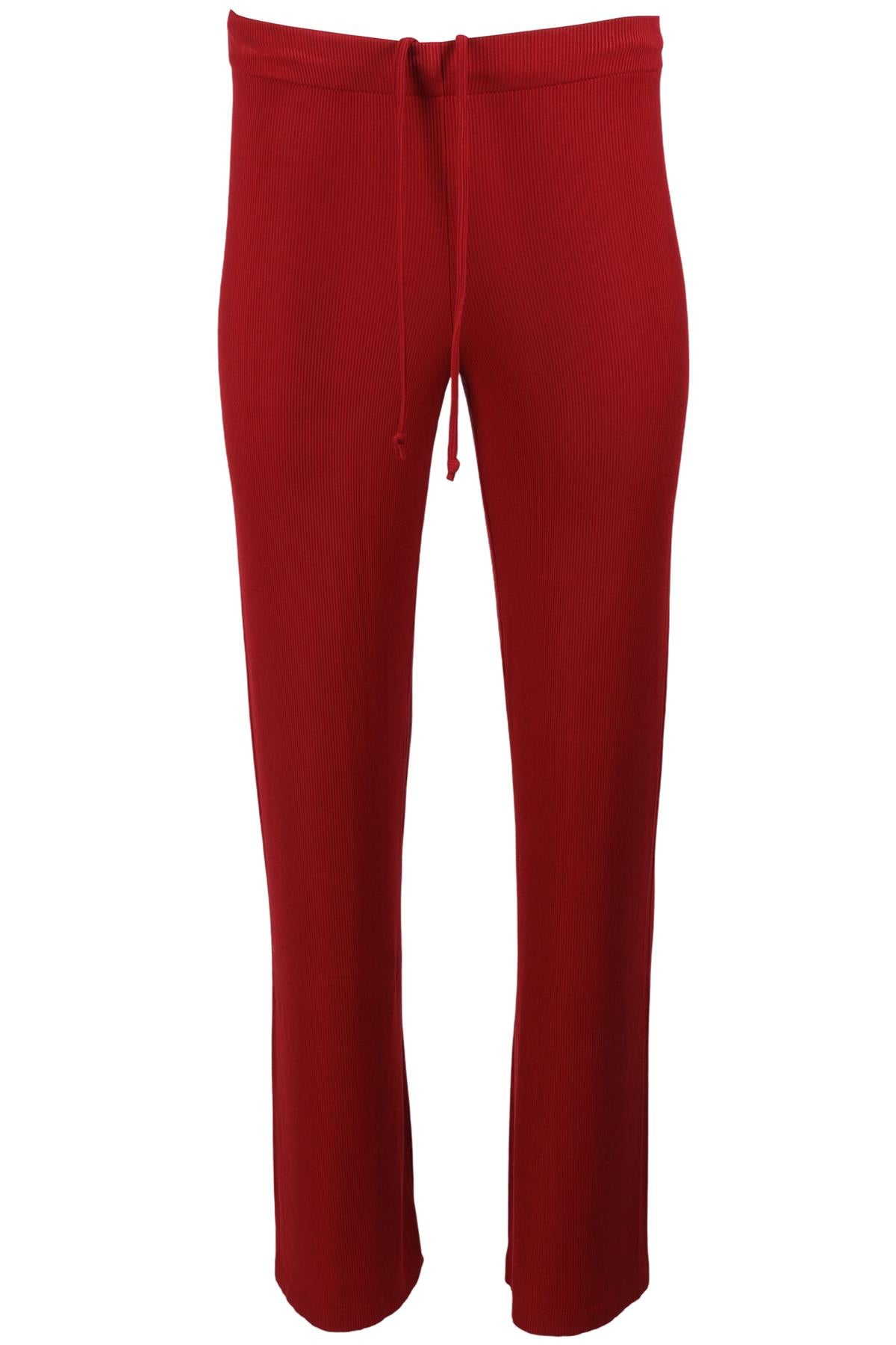 SKIMS RED MODAL PYJAMA BOTTOMS SMALL