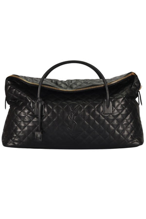 SAINT LAURENT ES GIANT QUILTED LEATHER TOTE BAG