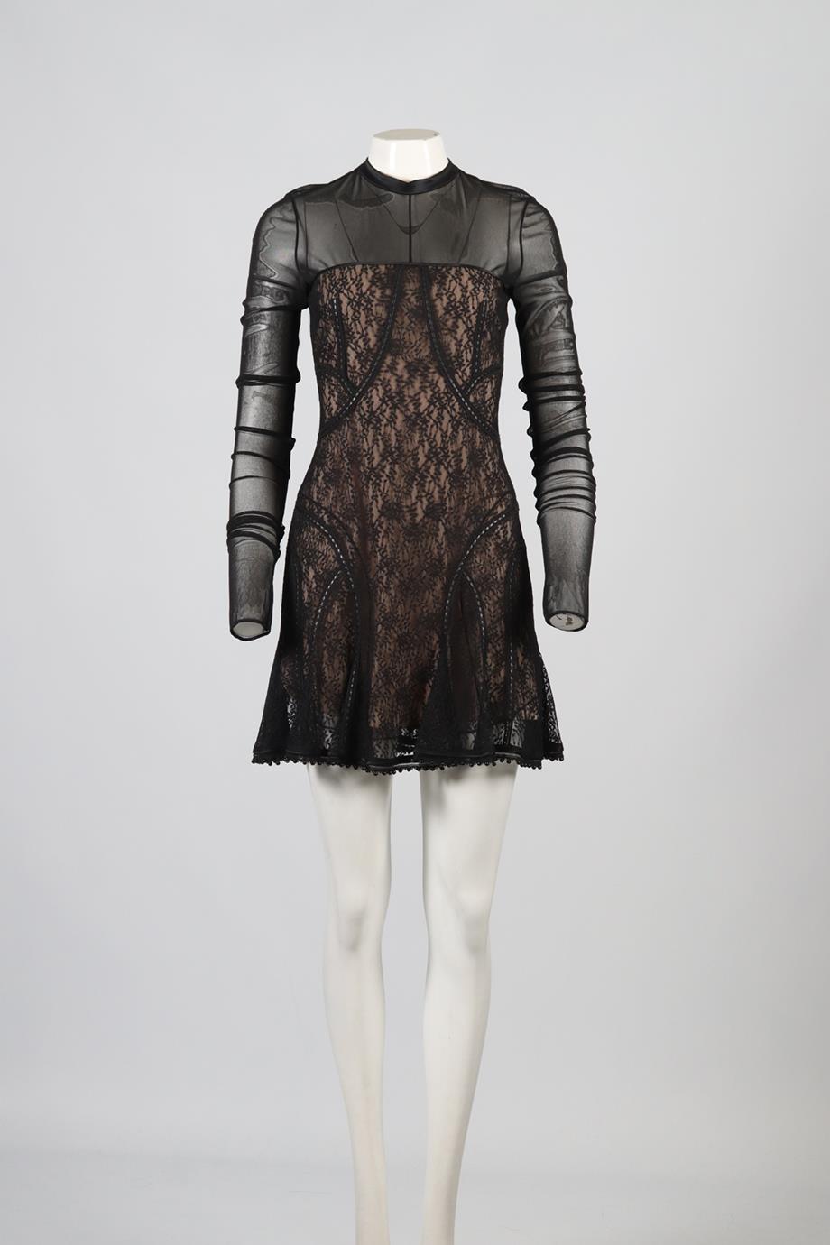 ALEXANDER WANG LACE MINI DRESS US 6 UK 10