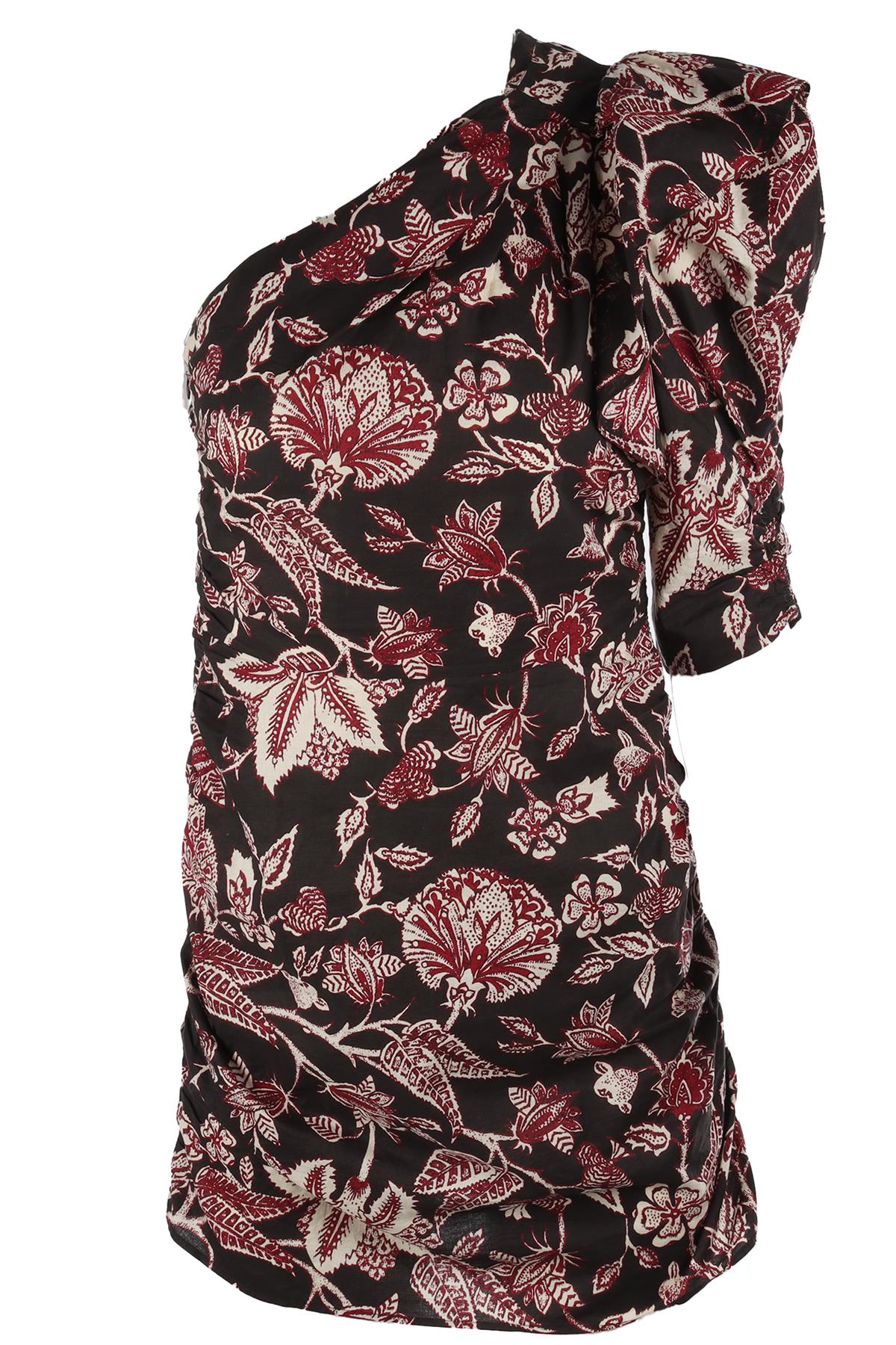 ISABEL MARANT BLACK COTTON MINI DRESS FR 36 UK 8 US 4